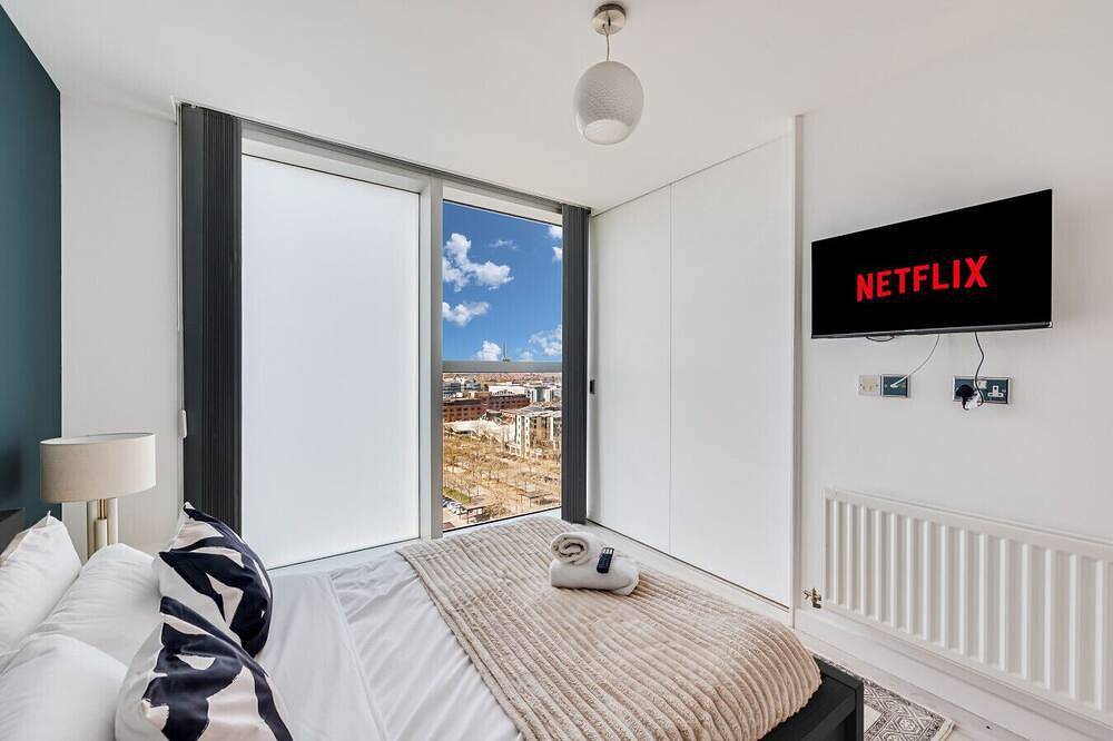 Entire apartment, City Centre Flat•Free Parking,•Fast Wifi•Smart Tv in Milton Keynes, South East England