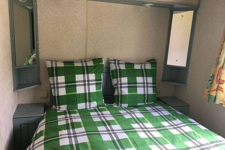 Mobil home pour 6 personnes, avec piscine ainsi que jardin et sauna à Corcieux - 4