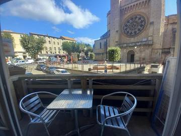 Gîte pour 4 personnes, avec balcon et vue à Clermont-l'Hérault