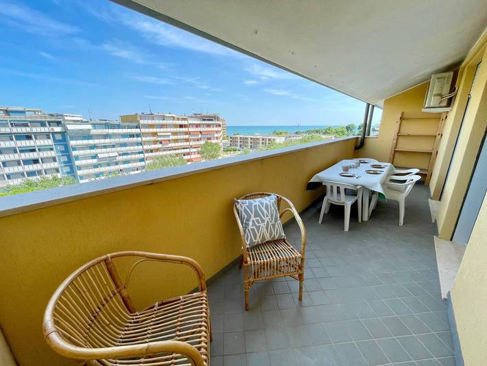 Apartamento de vacaciones para 6 personas, con vistas al mar y balcón/terraza, Se admiten mascotas - 1