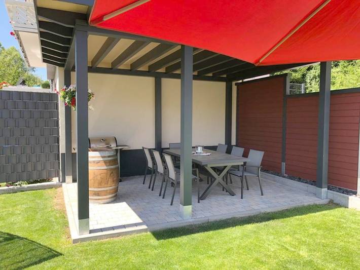 Ferienwohnung für 4 Personen, mit Balkon und Terrasse sowie Garten und Ausblick in Schönau (Pfalz) - 2