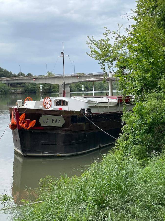 Bateau pour 4 personnes, avec piscine ainsi que terrasse et vue dans le Gard