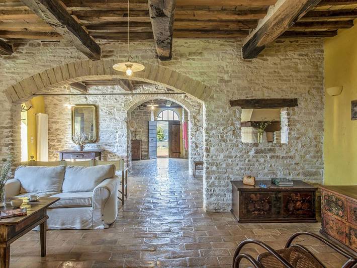Ferienvilla 'Checello' mit privatem Pool in Cagli, Valle del Metauro
