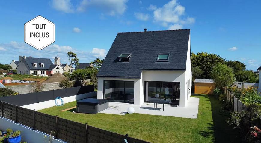 Gîte für 8 Personen, mit Whirlpool und Terrasse sowie Garten - 1
