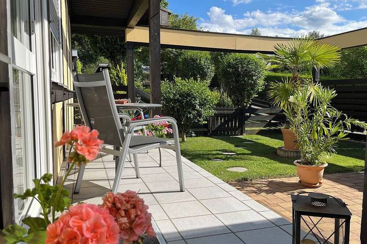 Ferienwohnung für 2 Personen, mit Terrasse und Garten
