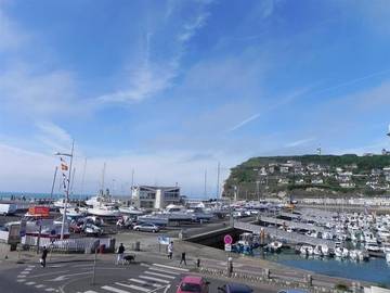 Gîte pour 4 personnes, avec balcon et vue dans Port De Fecamp