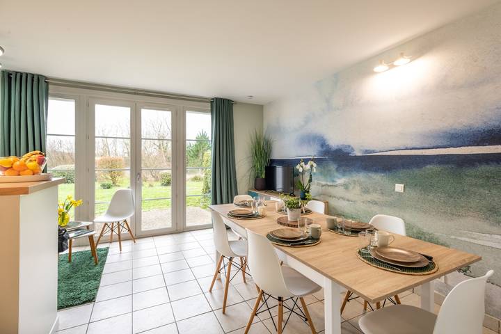 Location de vacances pour 6 personnes, avec terrasse et jardin, animaux acceptés à Fort-Mahon-Plage - 2