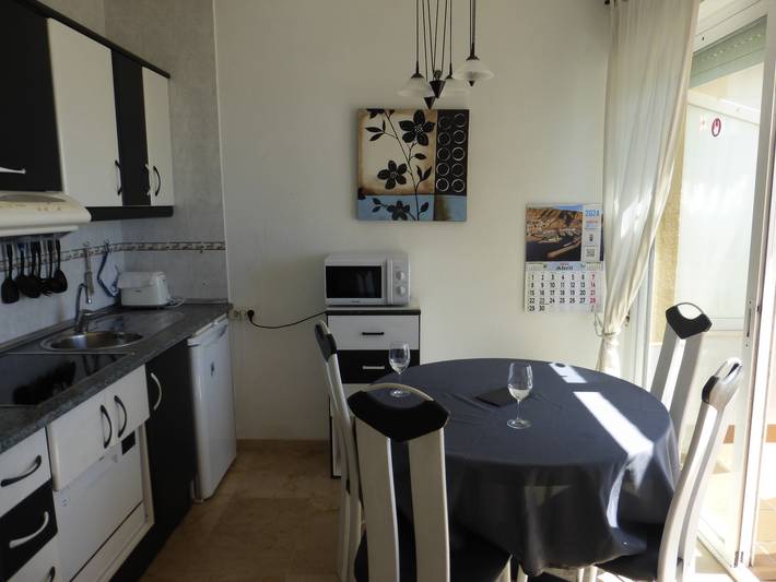 Apartamento entero, Apartamento de 1 dormitorio en Primera Linea de Playa in Playa de la Urbanización de Roquetas de Mar (Roquetas de Mar), Roquetas de Mar