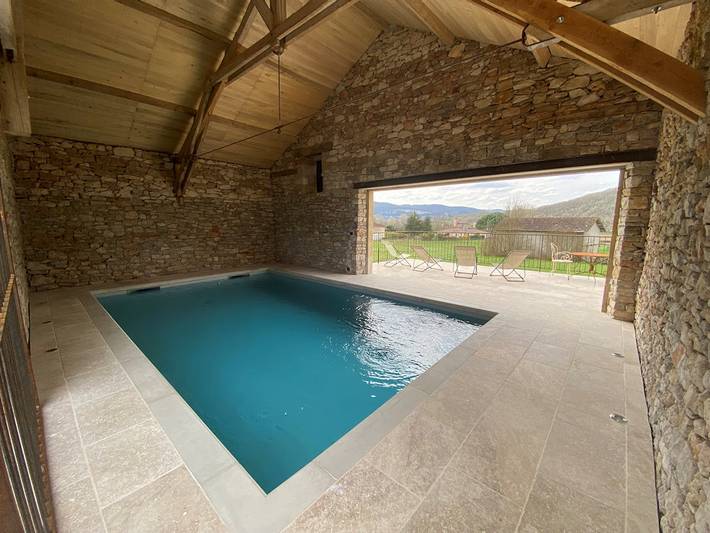 Gîte pour 10 personnes, avec balcon ainsi que jardin et piscine dans Cénevières - 3