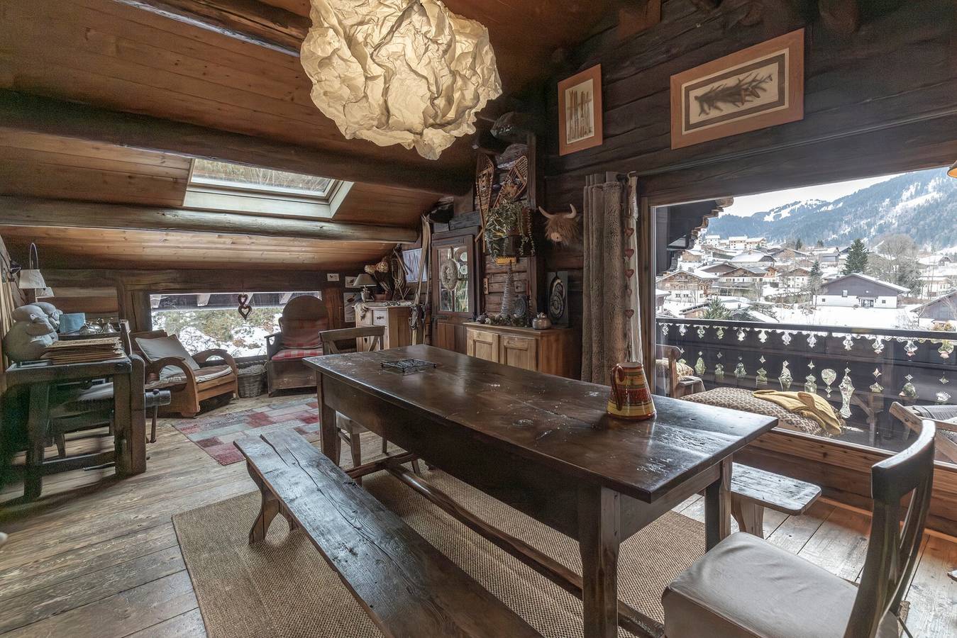 Chalet 'Authentique Luxe Piscine' avec vue sur les montagnes, piscine privée et Wi-Fi in Les Contamines-Montjoie, Pays du Mont-Blanc