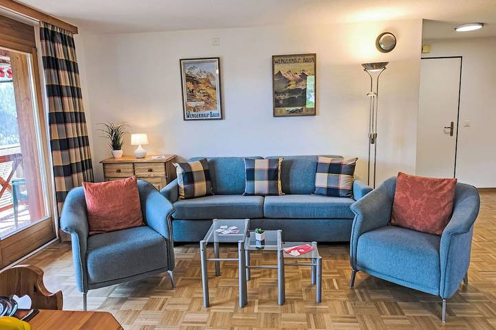 Hütte für 4 Personen, mit Balkon, mit Haustier in Wengen