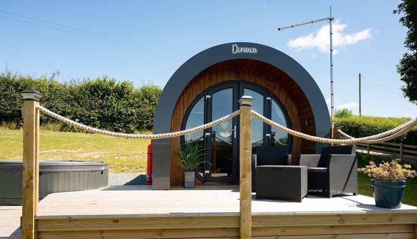 Glamping for 2 people, with view in the United Kingdom