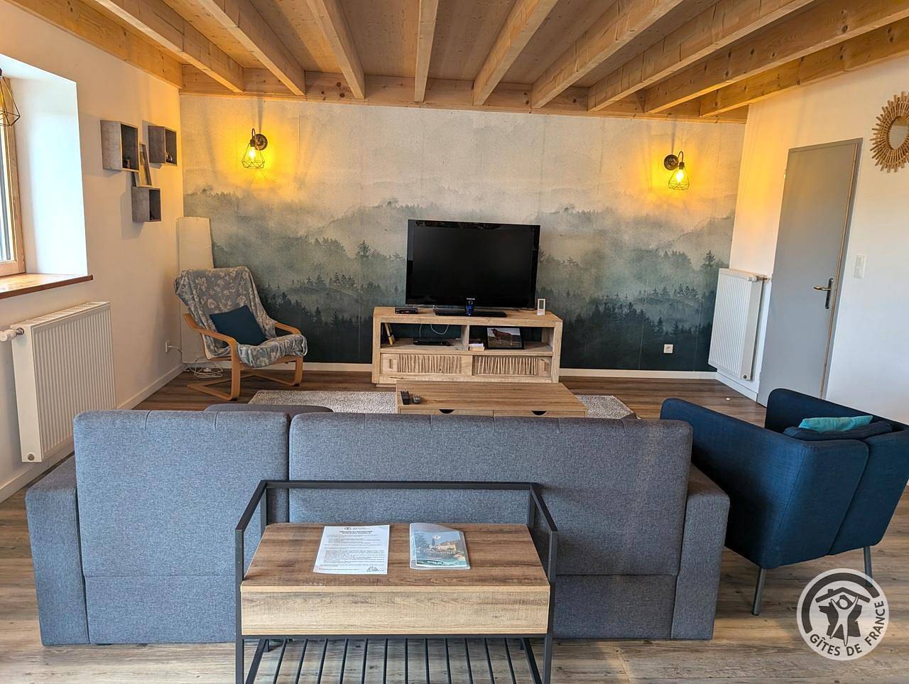 Gîte für 6 Personen mit Terrasse in Saint-Martin-en-Haut, Lyon und Umgebung