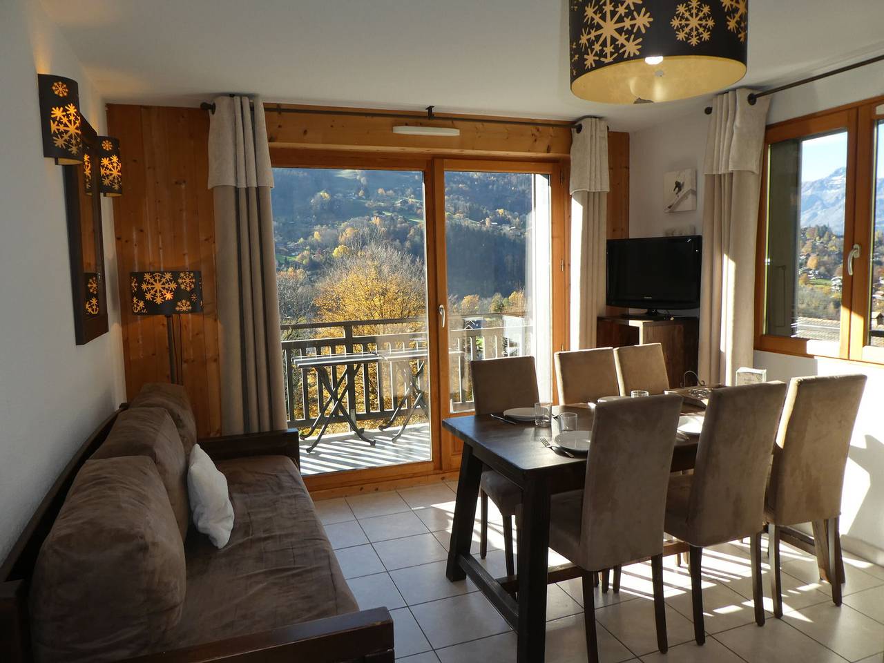 Appartement entier, Appartement calme 3 pièces, 6 pers., animaux acceptés à Saint-Gervais in Saint-Gervais-les-Bains, Pays du Mont-Blanc