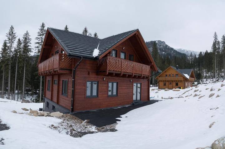 Domek letniskowy dla 10 osób, z sauna i widok oraz ogród - 1