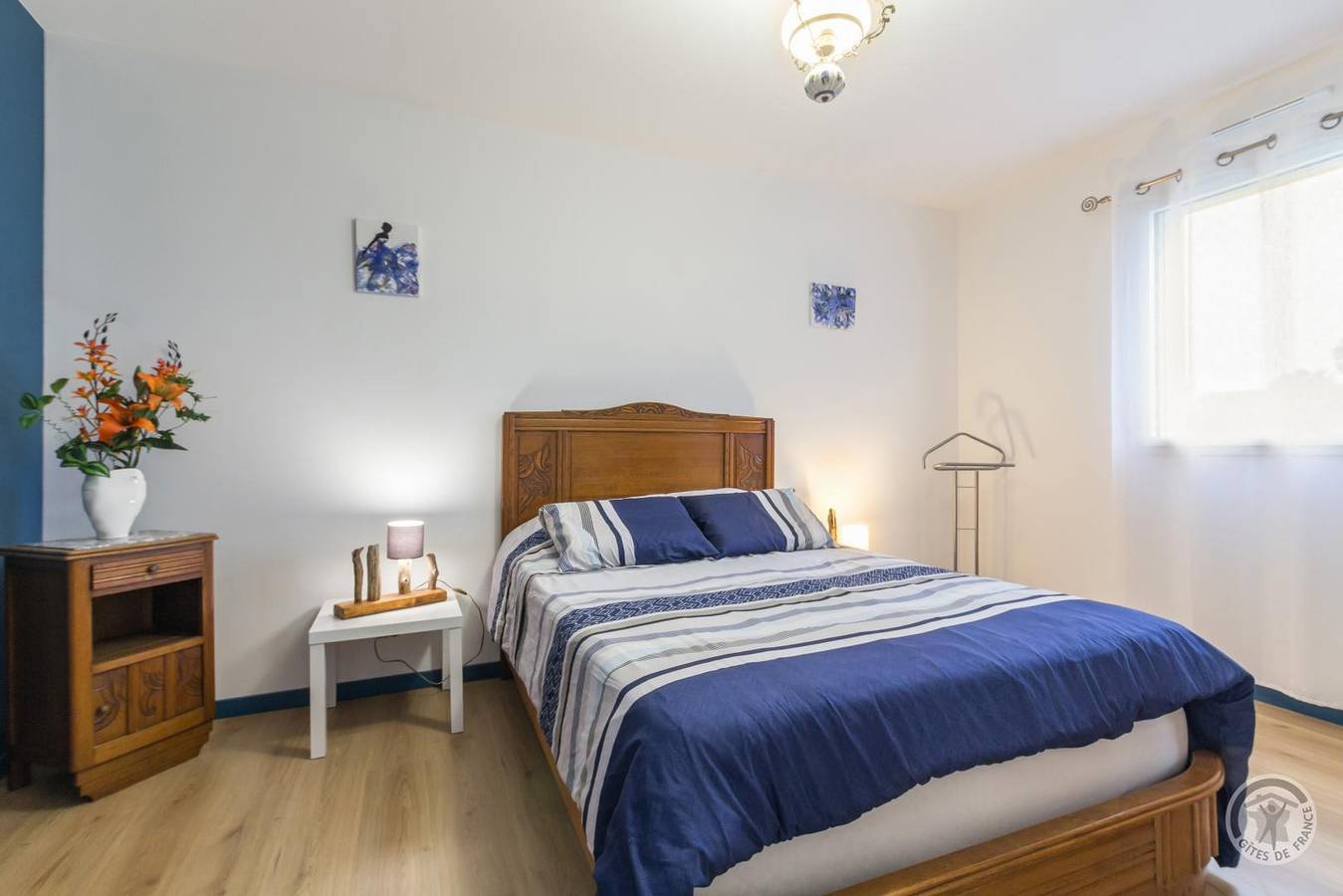 La mésange bleue in Barneville-Carteret, Côte de la Déroute