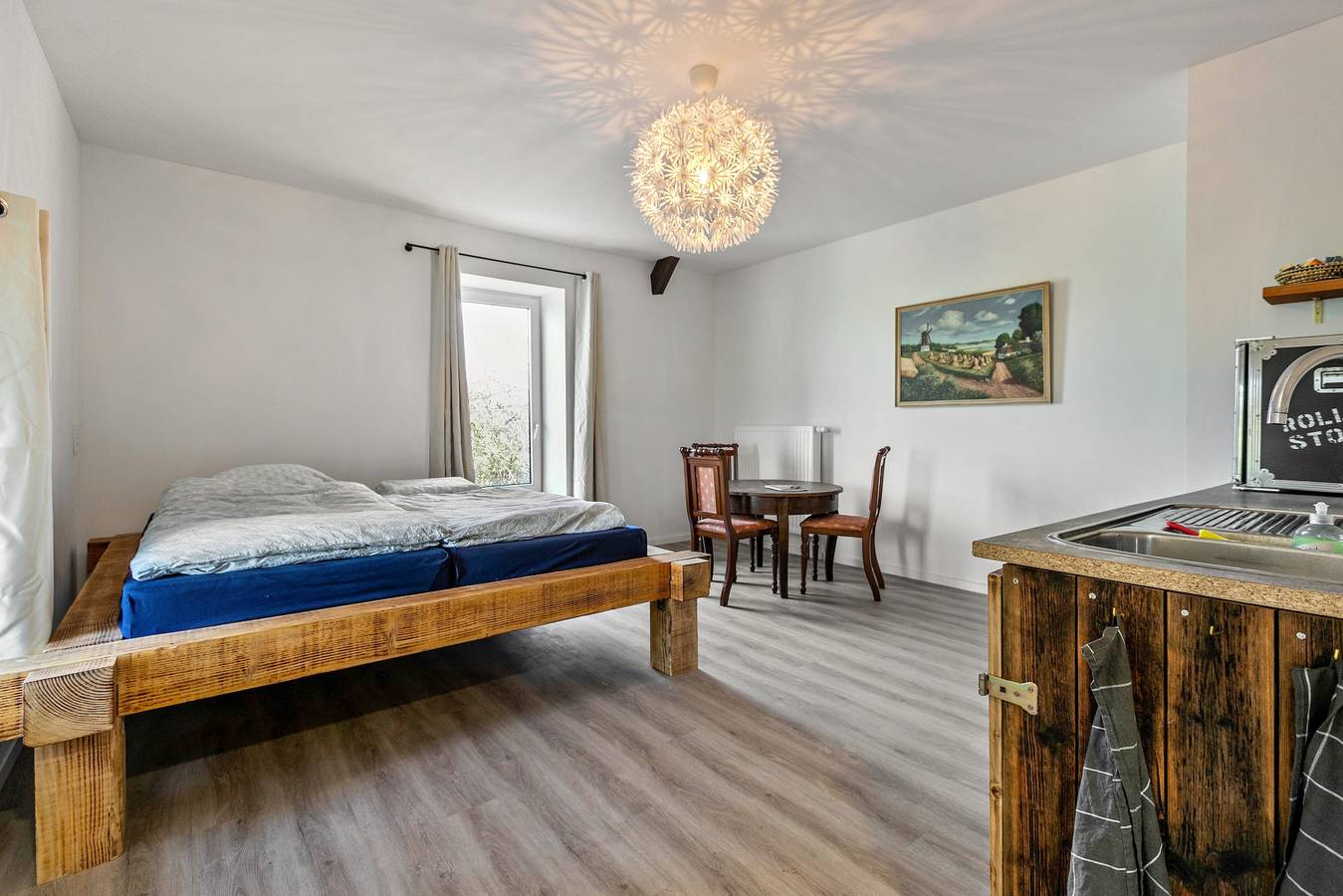 Ganze Wohnung, Ferienwohnung 'Gutgemacht' mit Gemeinschaftsterrasse, Garten und Wi-Fi in Sankt Annen, Halbinsel Eiderstedt
