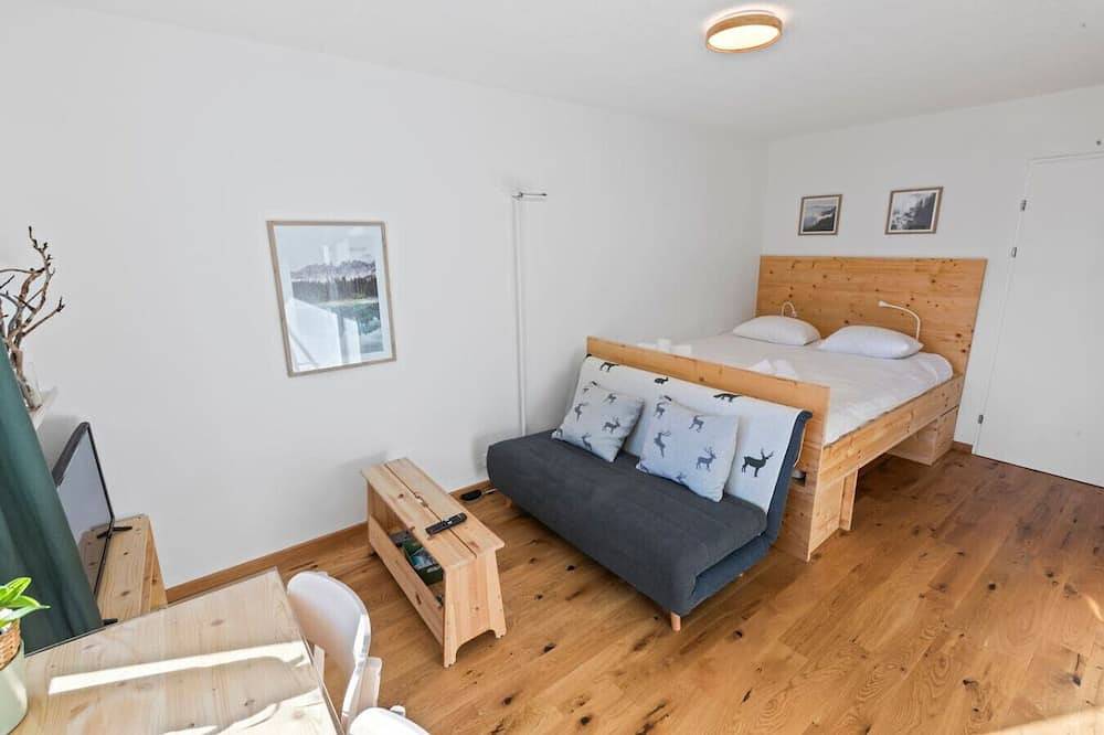 Ganze Wohnung, Charmant studio, proche des bains et de la nature in Leukerbad, Leukerbad & Umgebung