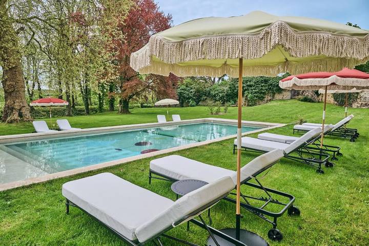 Hôtel pour 2 personnes, avec Balcon et Terrasse ainsi que Jardin et Piscine à Verneuil-sur-Avre - 3