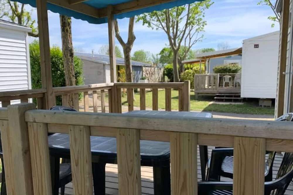 Casa Móvil Acogedora para 2, Terraza in Arvert, Côte de Beauté