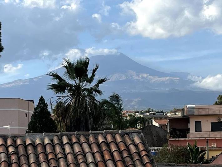 Casa vacanza per 4 persone, con balcone e panorama a Gravina di Catania