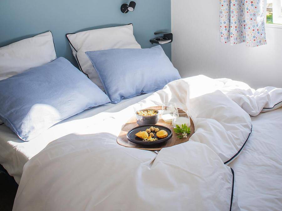 Camping du Goh'velin - Mobilheim 2 personen - Mh1 Cahita 18 m² in Saint-Gildas-de-Rhuys, Côte des Mégalithes