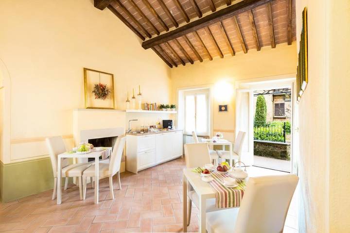 Maison d’hôte pour 2 personnes, avec jardin et vue, animaux acceptés à Pienza - 4