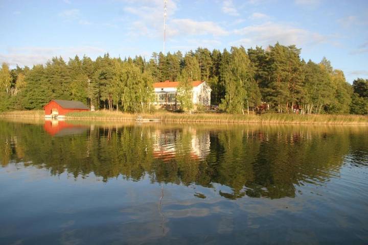 Ferienwohnung für 2 Personen, mit Ausblick und Sauna sowie Garten in Finnland