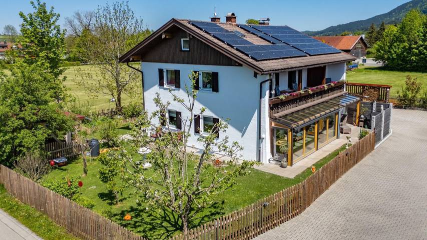 Ferienwohnung für 2 Personen, mit Balkon und Terrasse sowie Whirlpool und Garten in Halblech - 3