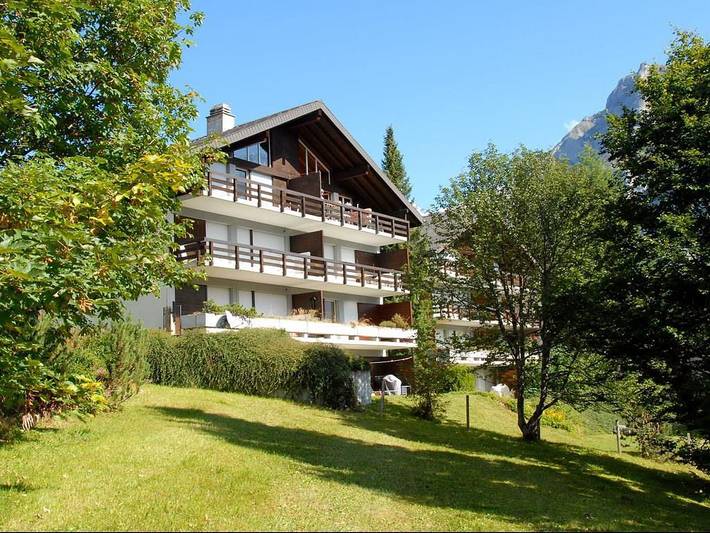 Chalet voor 5 personen, met balkon en tuin in Lauterbrunnen