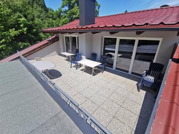 Ferienwohnung für 10 Personen, mit Ausblick und Garten in Gmunden