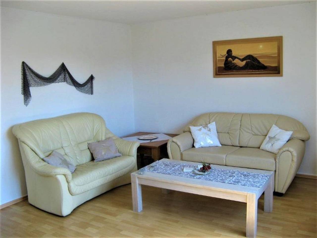 Ganze Wohnung, 4**** Ferienwohnung "Prior" mit kl. Balkon, Gartennutzung und Wlan in Bad Emstal, Hessisches Bergland