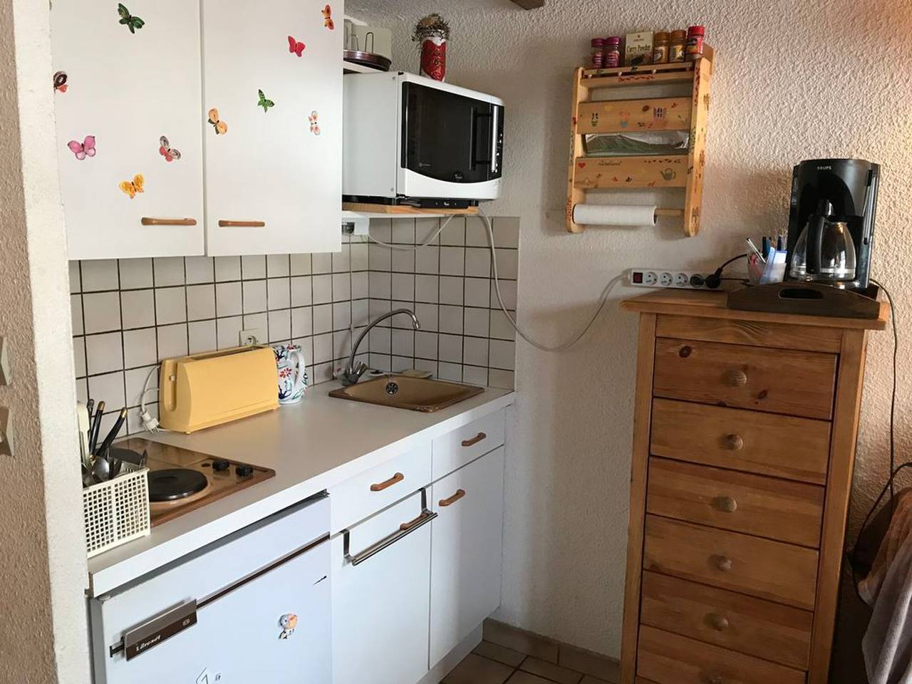 Studio entier, Charmant studio mezzanine pour 4 pers., cadre champêtre, parking in Demi-Quartier, Pays du Mont-Blanc