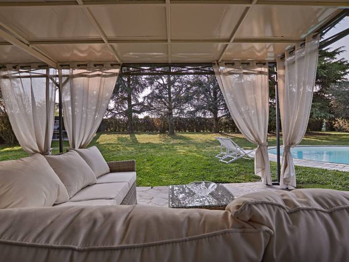 Ferienhaus für 9 Personen, mit Pool und Terrasse sowie Garten und Sauna am Gardasee - 3
