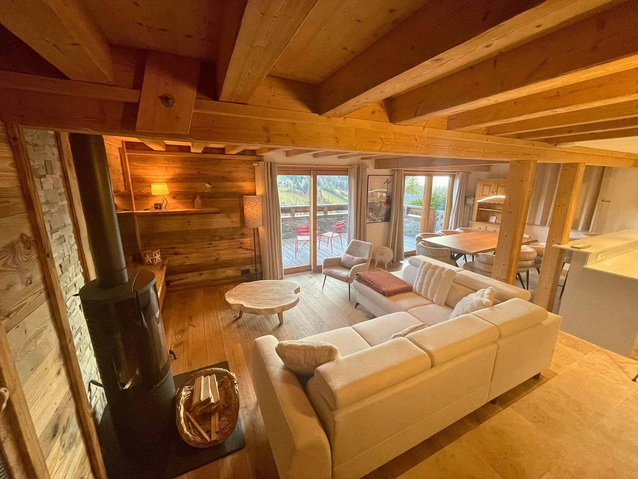 Appartement entier, Magnifique chalet 4 chambres aux Gets, vue imprenable in Les Gets, Les Portes du Soleil