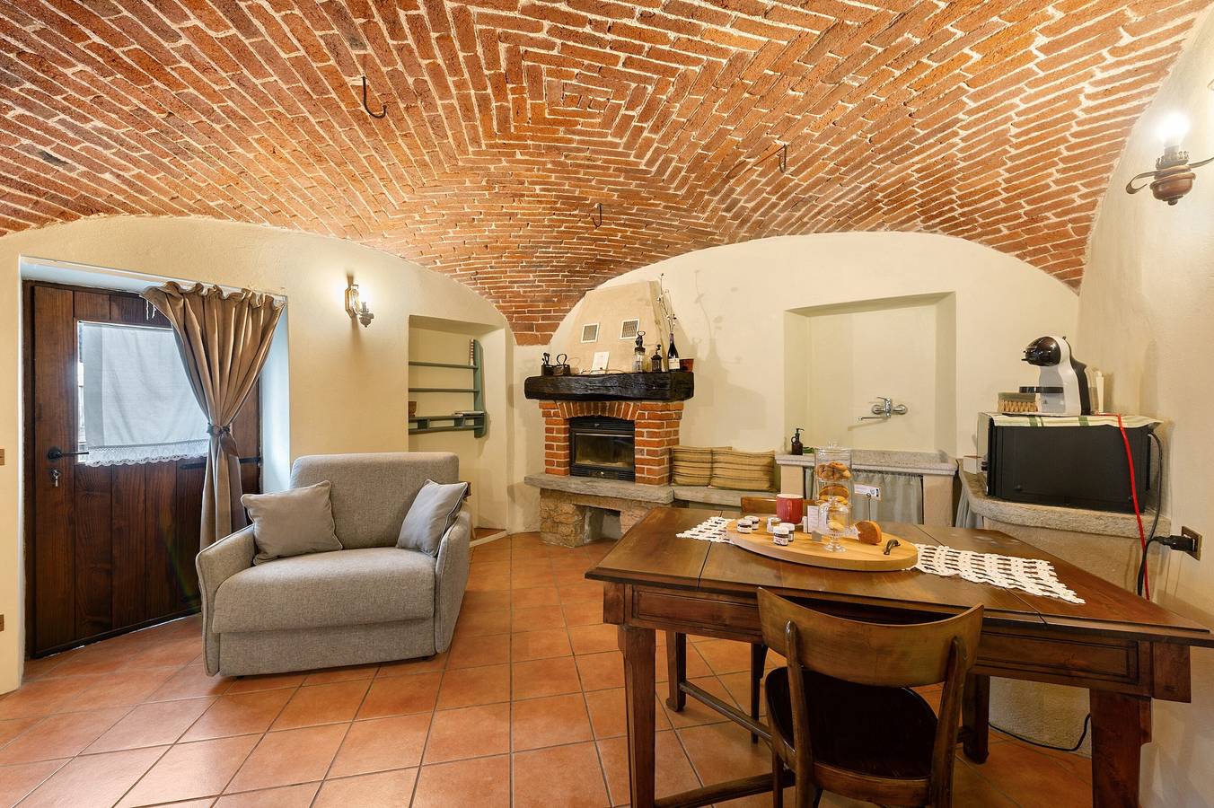 Zimmer „La Casba del Bruno Selvago“ mit Bergblick, Gemeinschaftsgarten und Wlan in Lessona, Biella Provinz