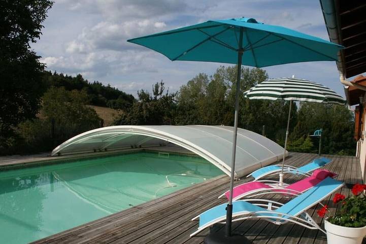 Gîte pour 6 personnes, avec jardin