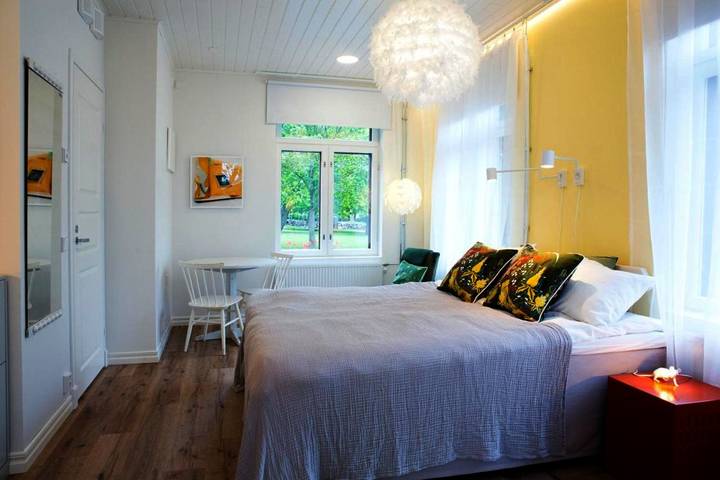Hotell för 2 Personer, med Terass samt Trädgård och Utsikt i Nådendal