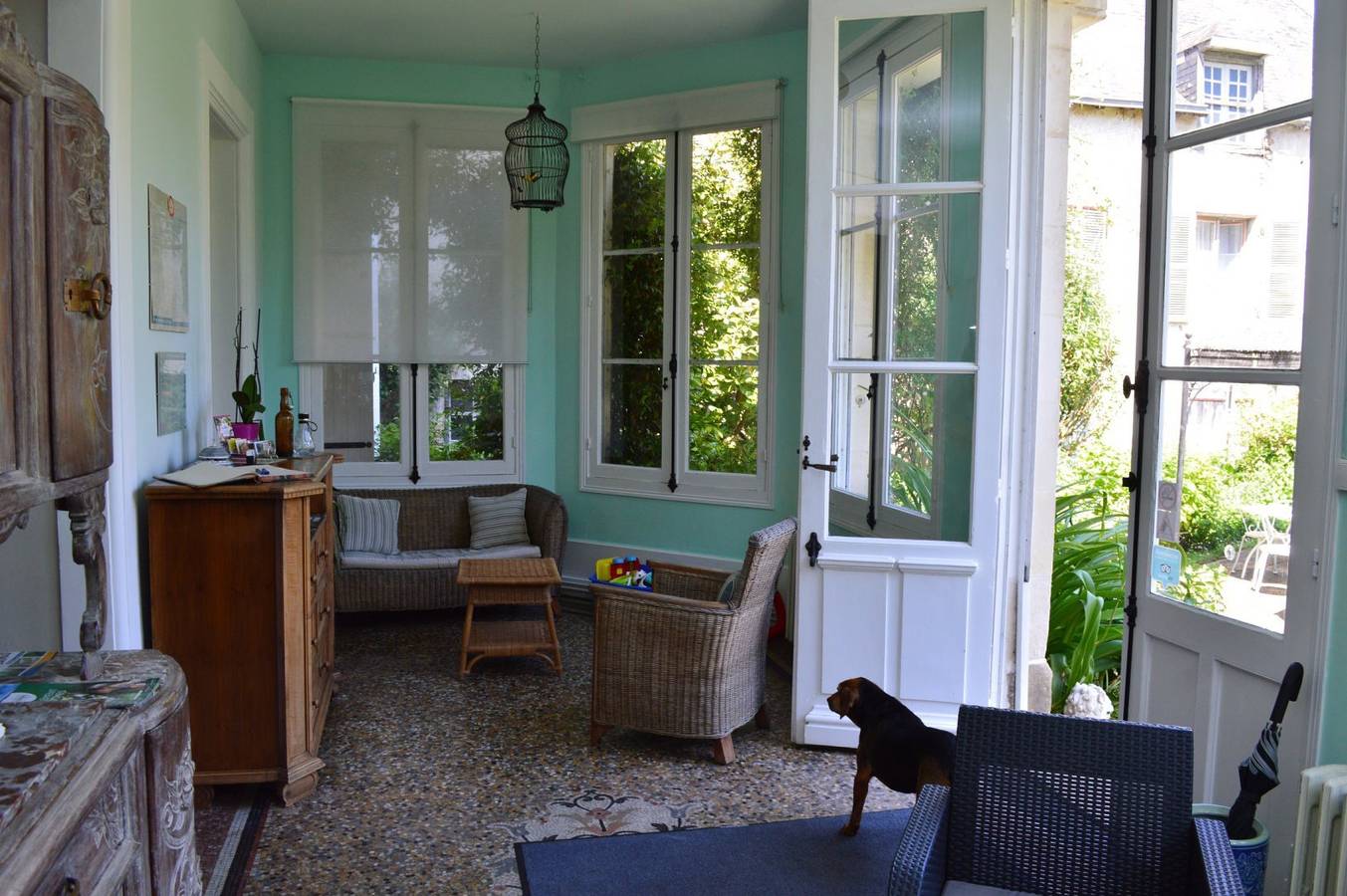 Chambre d'hôtes La Brasserie de Delphine - breizh in Saulgé, Vienne (France)