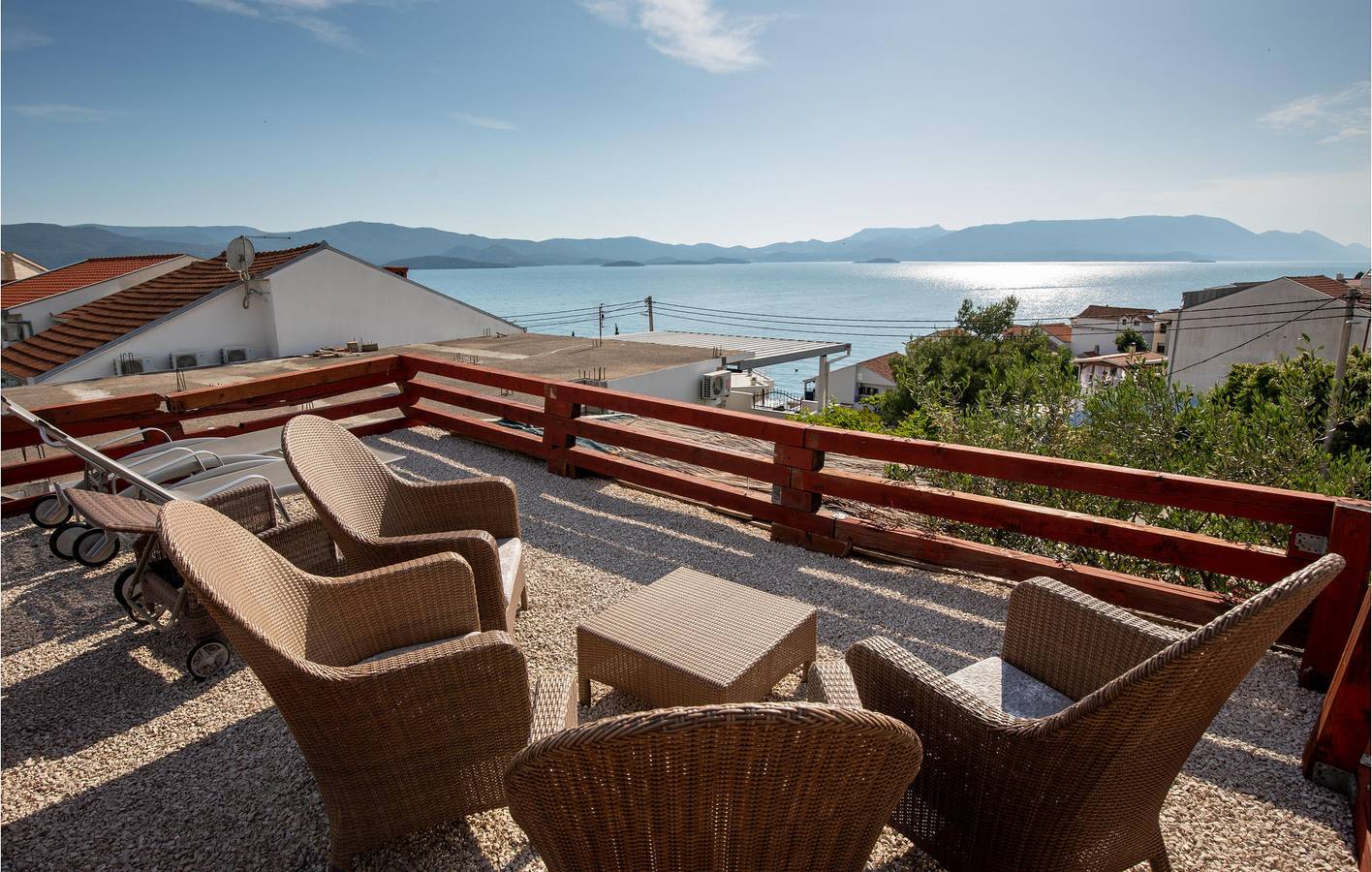 Ganze Ferienwohnung, Ferienwohnung für 6 Personen mit Terrasse in Komarna, Dubrovnik-Neretva