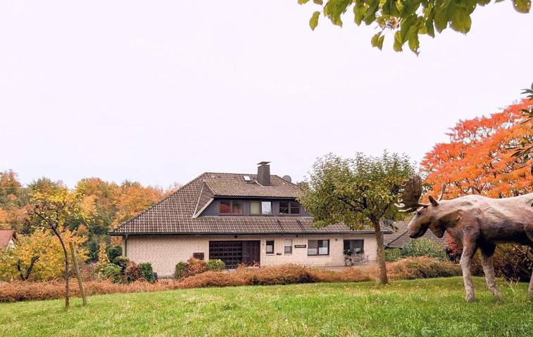 Ferienwohnung für 10 Personen, mit Balkon und Ausblick sowie Sauna in Haina (Kloster)