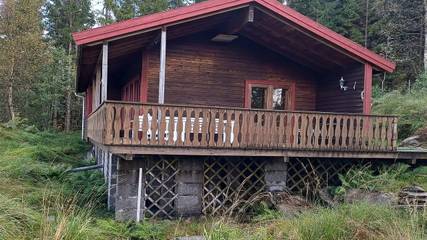 Ferienhaus für 7 Personen, mit Ausblick und Terrasse in Vindafjord