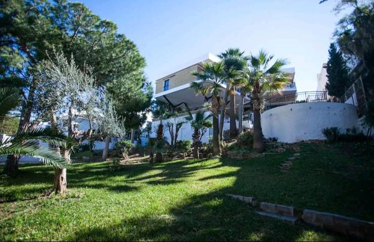 Chalet pour 20 personnes, avec Balcon et Terrasse ainsi que Piscine et Vue à Malaga - 2