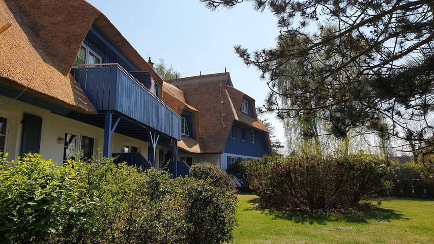 Ferienwohnung für 2 Personen, mit Seeblick und Garten in Wieck am Darß