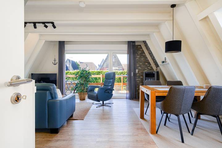 Ferienhaus für 4 Personen, mit Garten und Terrasse