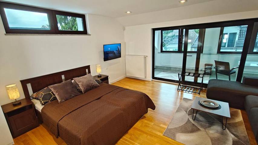 Ferienwohnung für 2 Personen, mit Terrasse und Garten in Berliner Mauer - 4