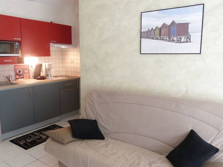 Appartement de vacances pour 3 personnes, avec balcon à La Tranche-sur-Mer