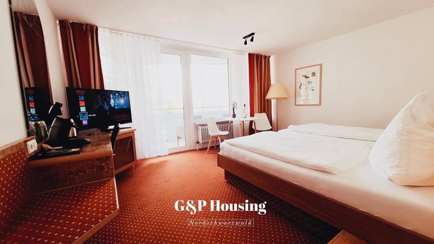 Ferienwohnung für 3 Personen, mit Sauna und Ausblick sowie Balkon, kinderfreundlich - 1