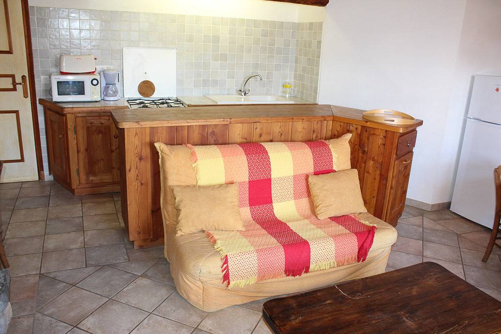 Gîte für 5 Personen mit Terrasse in Enchastrayes, Barcelonnette und Umgebung