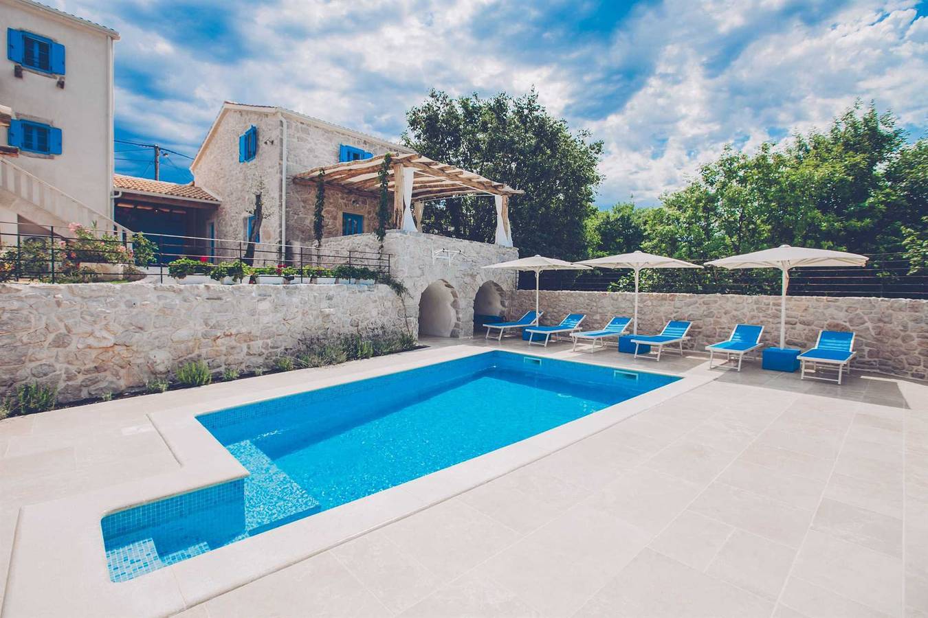 Luxusvilla Deluxe mit Pool und Sauna in Dobrinj, Krk
